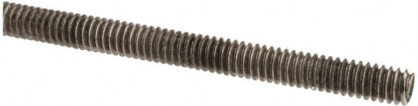 General-Purpose Threaded Rod Threaded Rod: 1/4-20, 6' OAL, Stainless ...