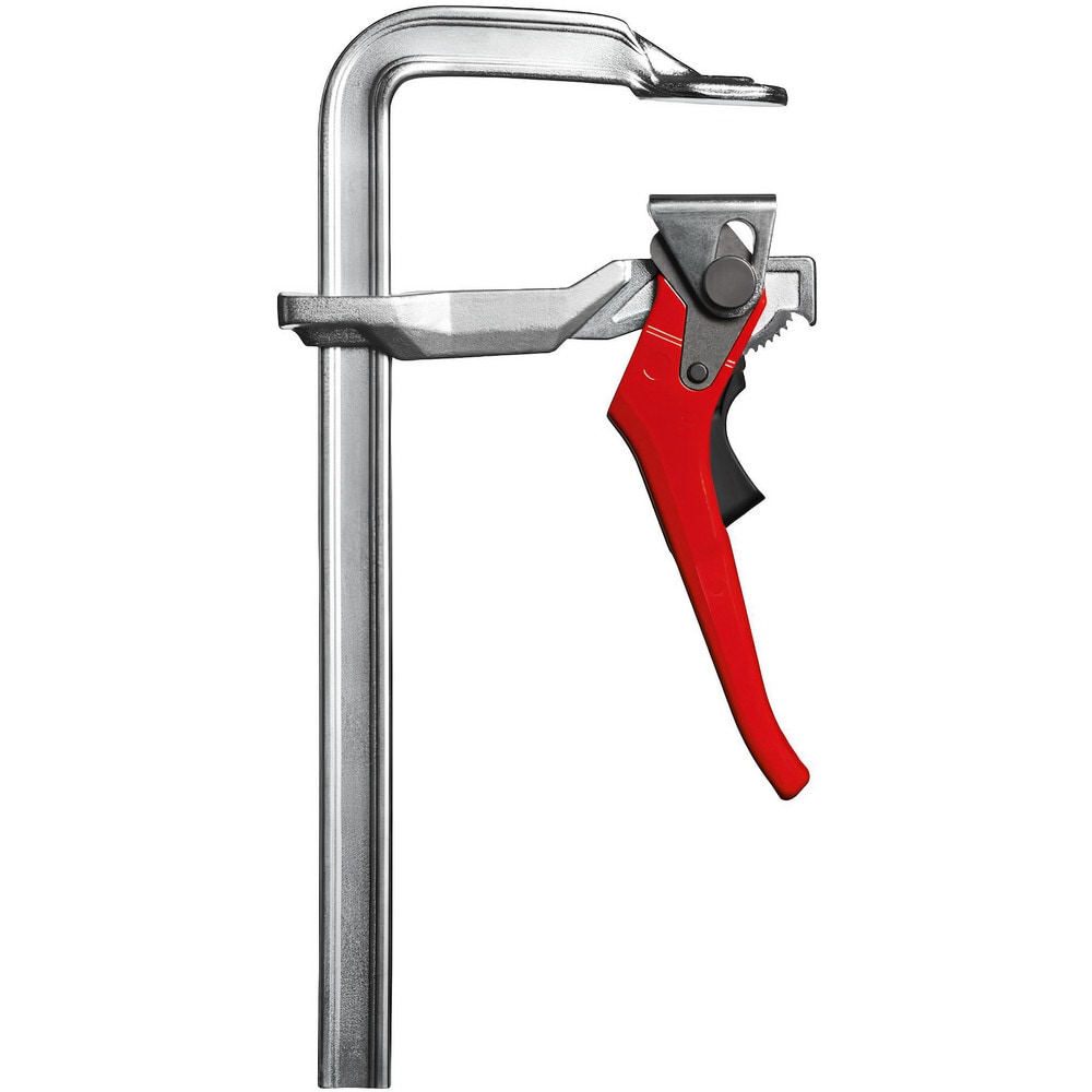 Sliding Arm Bar Clamp: 8" Max Capacity, 4" Throat Depth