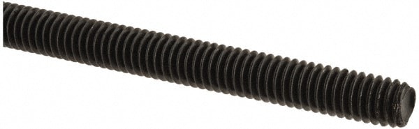 Value Collection 10752 Threaded Rod: 5/16-18, 6 Long, Medium Carbon Steel Image