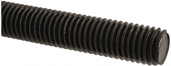 Value Collection 45624 Threaded Rod: 5/8-11, 6 Long, Medium Carbon Steel Image