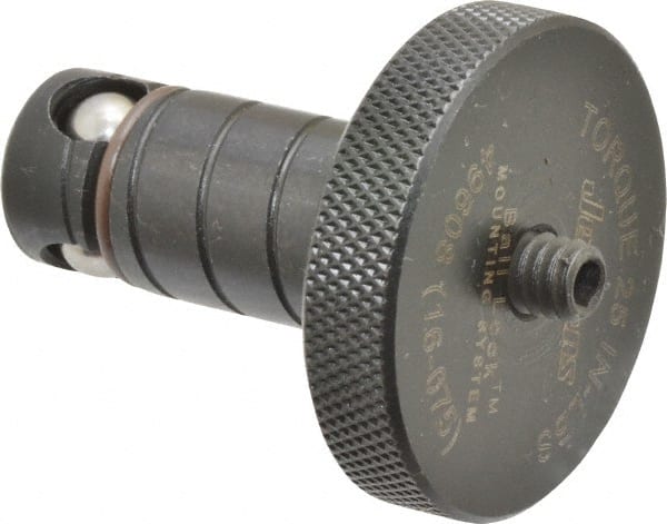 Jergens 49608 Modular Fixturing Shank: Ball Lock, 16 mm Shank Dia, Steel 