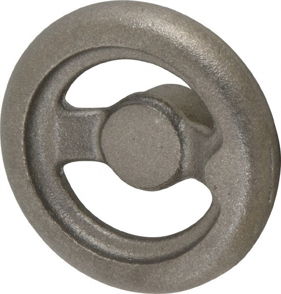 Made in USA OW-4 Spoked Offset Handwheel: Cast Iron, Plain Finish Image