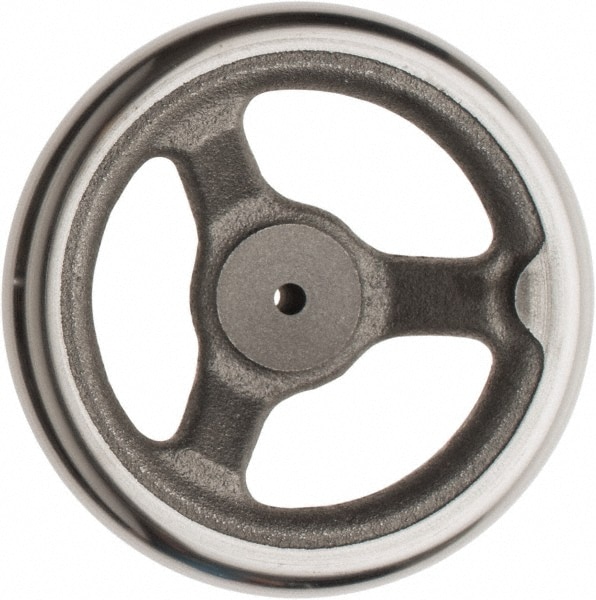 Made in USA OW-6-MK Spoked Offset Handwheel: Plain Finish Image