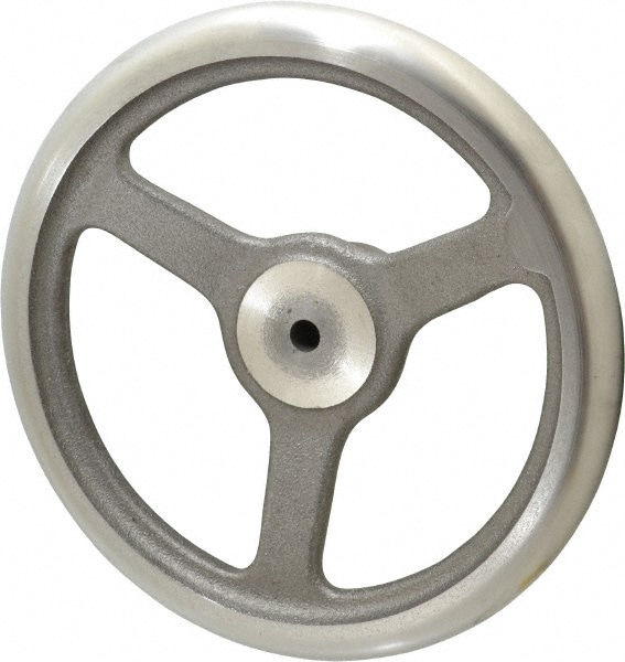 Made in USA OW-10-MK Spoked Offset Handwheel: Plain Finish Image