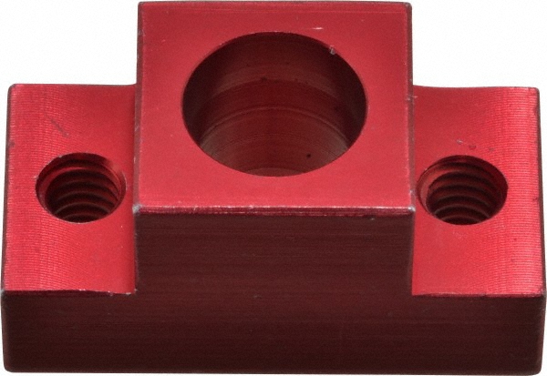 0.37 to 3/4" High, 1/4-20 Port, Aluminum, Blank, Swing Clamp Arm - 1-1/2" OAL to 3/4" Overall Width