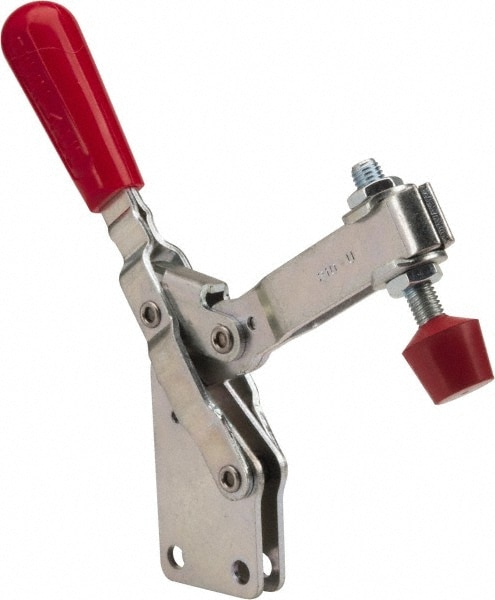 De-Sta-Co 210-UB Manual Hold-Down Toggle Clamp: Vertical, 600 lb Capacity, U-Bar, Straight Base Image