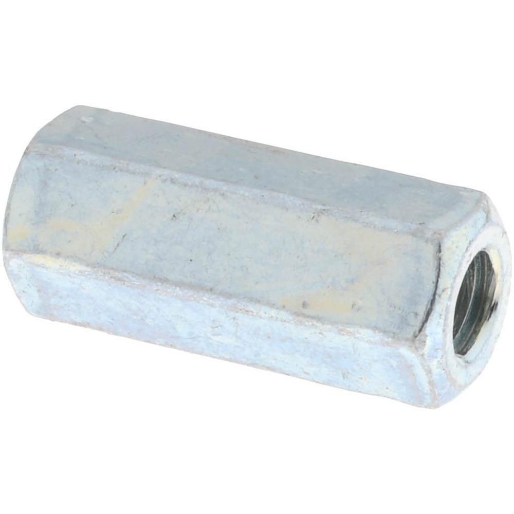 #10-24 UNC, 3/4" OAL Steel Standard Coupling Nut