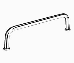 Pull-Type Handles; Material: Steel ; Finish: Chrome Plated ; Handle Diameter: 10.0 ; Thread Size: M5x.8