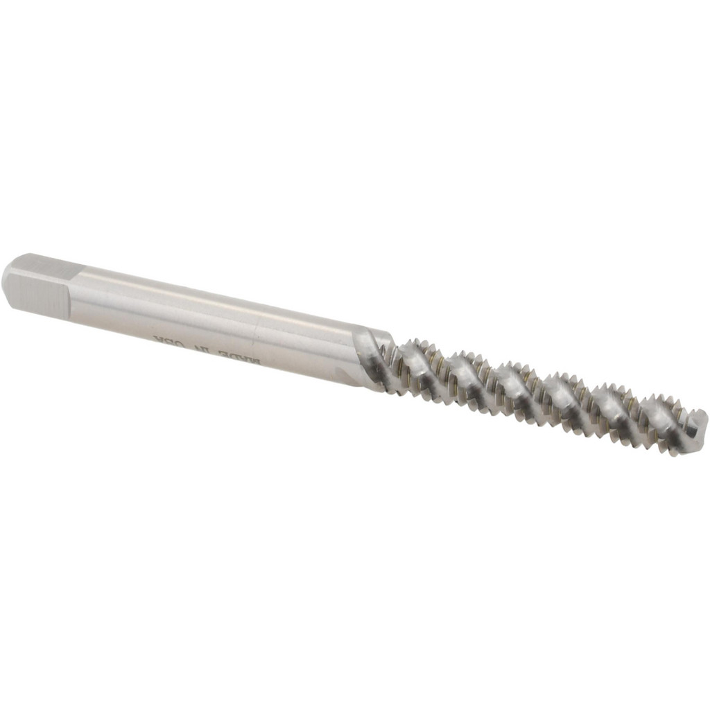 Y.G-1 #6-32 H3 Bottoming Tap – 2 Spiral Flute, HSSE-V3, Bright Finish, Made In Korea
