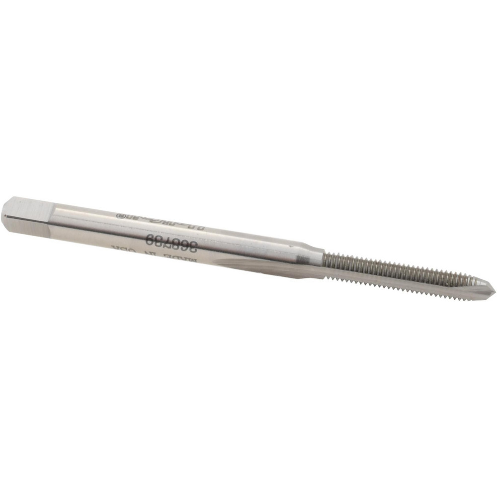 Spiral Point STI Tap: #2-56 UNC, 2 Flutes, Plug, High Speed Steel, Bright/Uncoated