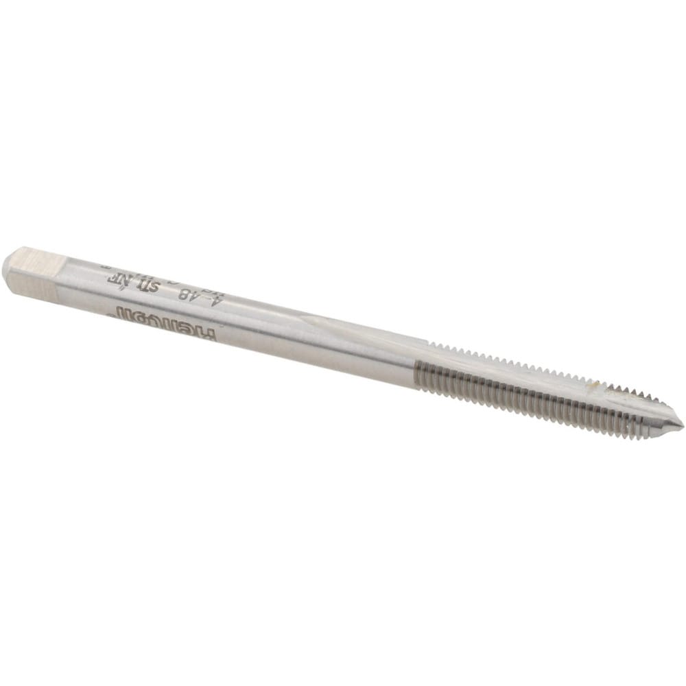 Spiral Point STI Tap: #4-48 UNF, 2 Flutes, Plug, High Speed Steel, Bright/Uncoated