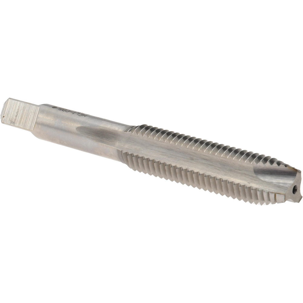 Spiral Point STI Tap: 3/8-16 UNC, 3 Flutes, Plug, High Speed Steel, Bright/Uncoated