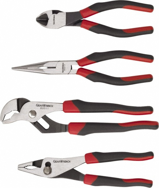 GearWrench 4 Piece Plier Set 64841216 MSC Industrial Supply