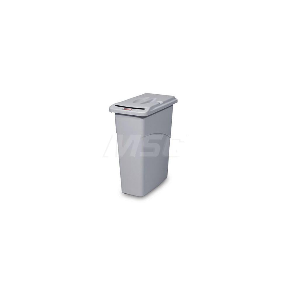 Rubbermaid - Trash Can: 23 gal, Rectangle, Red - 35912179 - MSC Industrial  Supply