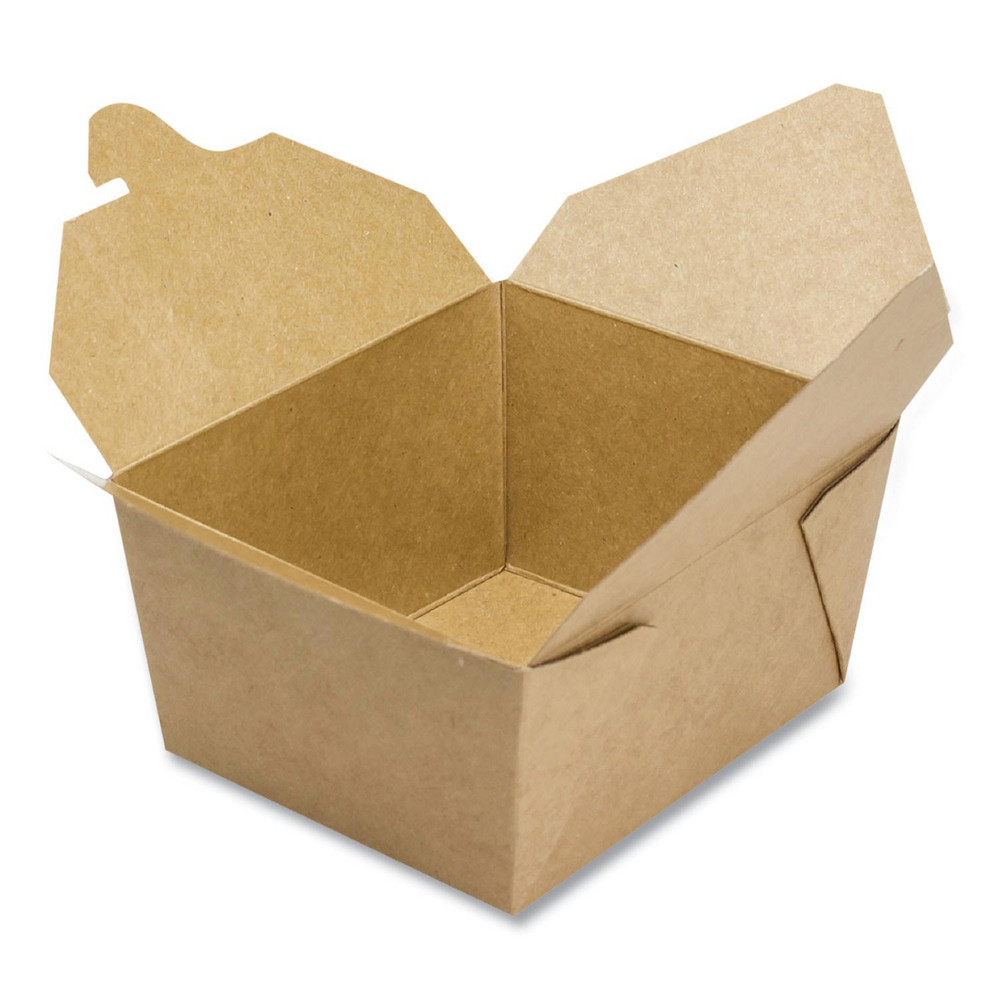 Square Container Brown GEN - Food Containers: Container Type: Take Out Box; Shape: Square ...