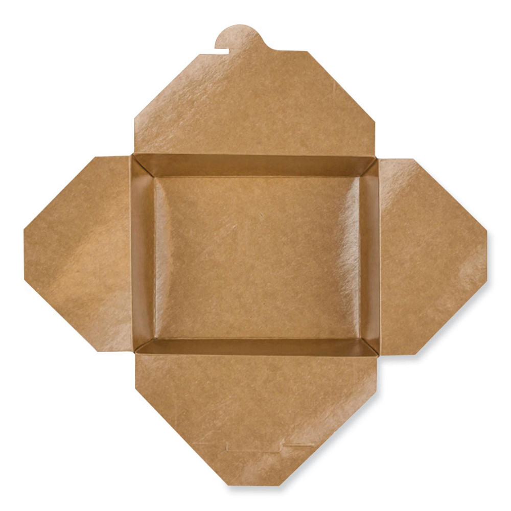 Square Container Brown GEN - Food Containers: Container Type: Take Out Box; Shape: Square ...