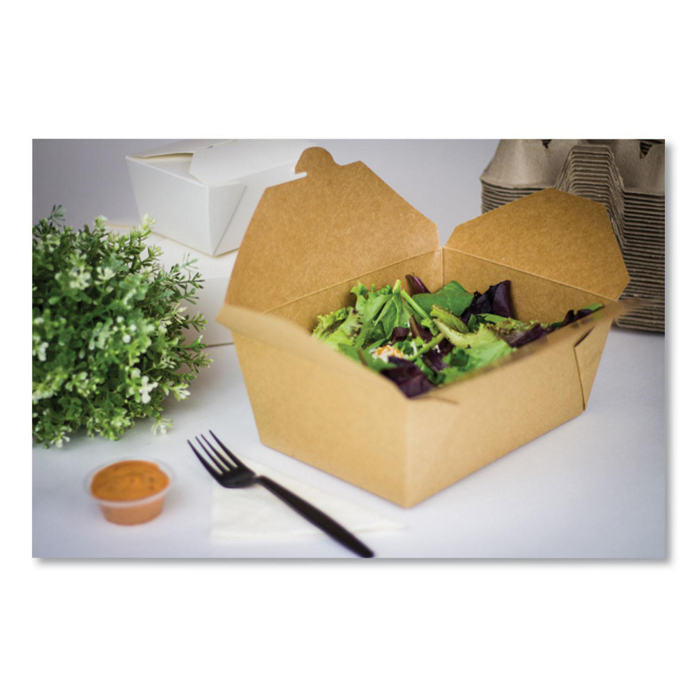 Square Container Brown GEN - Food Containers: Container Type: Take Out Box; Shape: Square ...