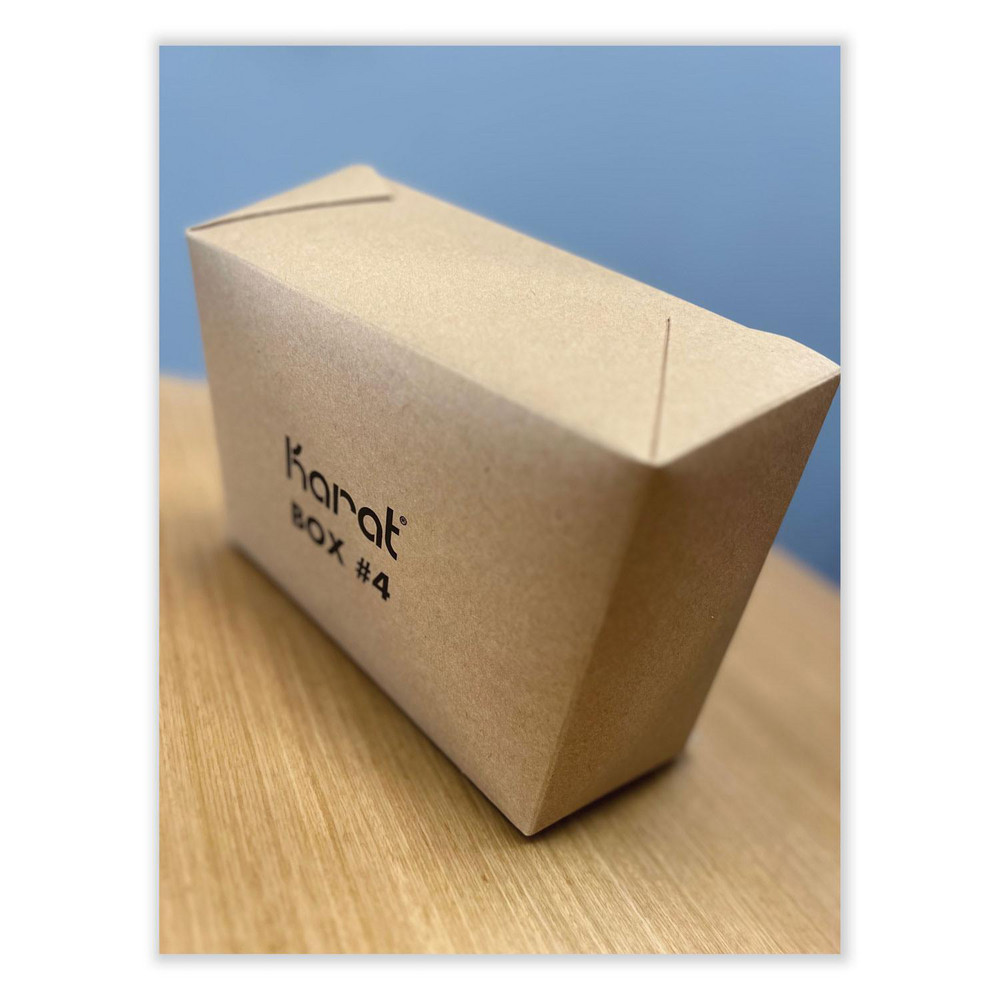 Square Container Brown GEN - Food Containers: Container Type: Take Out Box; Shape: Square ...