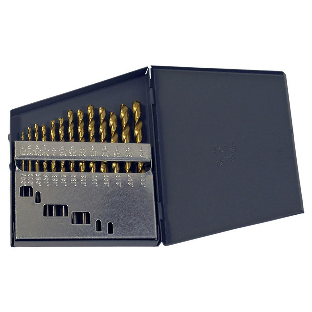 ChicagoLatrobe Drill Bit Set Jobber Length Drill Bits, 13 Pc, 135