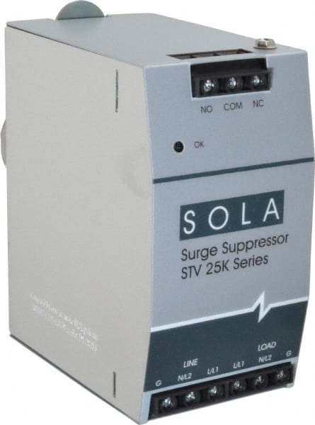 Sola/Hevi-Duty STV25K-10S 2.56 Inch Long x 4.87 Inch Wide x 4-3/4 Inch Deep, Hardwired Surge Protector 