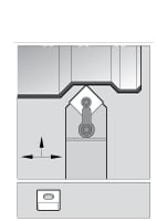 Indexable Turning Toolholder: MSDNN855, Clamp & Screw