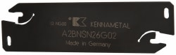 Kennametal 1878097 A2BNSN Double End Neutral Indexable Cutoff Blade Image