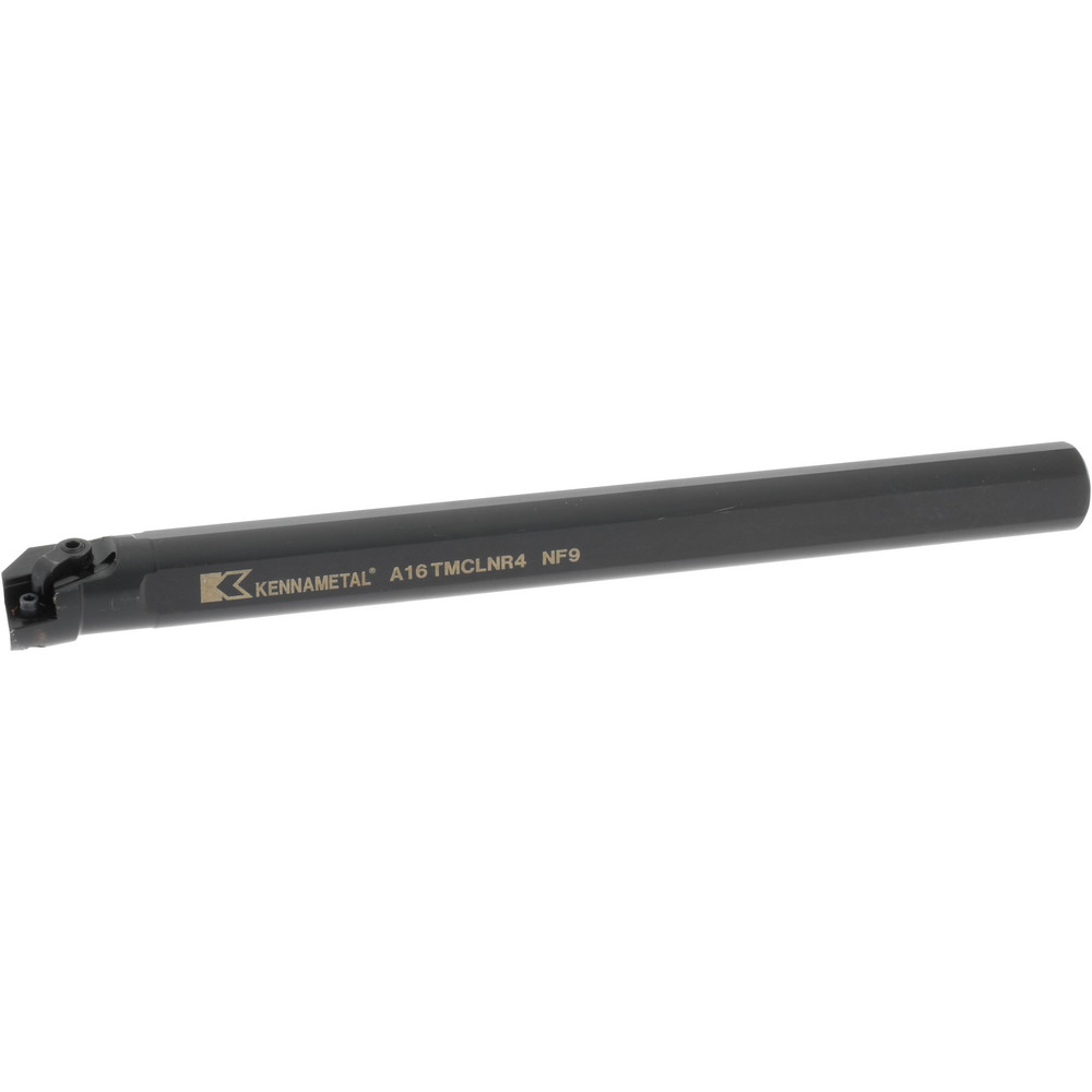 Indexable Boring Bar: A16TMCLNR4, 30.48 mm Min Bore Dia, Right Hand Cut, 1" Shank Dia, -5 ° Lead Angle, Steel