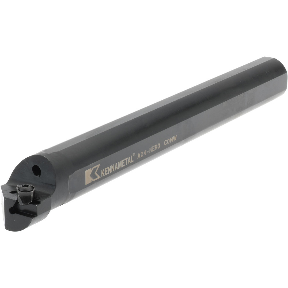 Kennametal Indexable Boring Bar A24NER3, 50.8 mm Min Bore Dia, Right