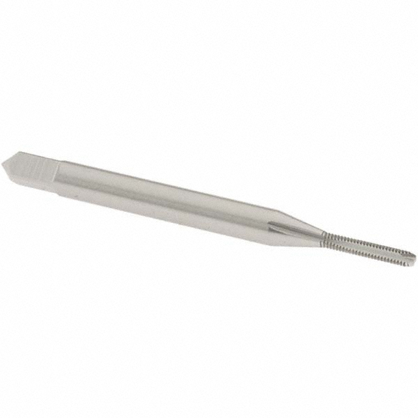 OSG 3000100 Spiral Point Tap: #0-80, UNF, 2 Flutes, Bottoming, 2B, High Speed Steel, Bright Finish Image
