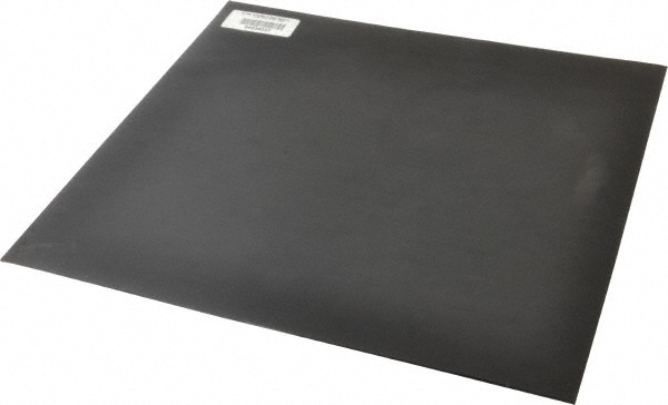 Sheet: Neoprene Rubber, 12" Wide, 12" Long, Black