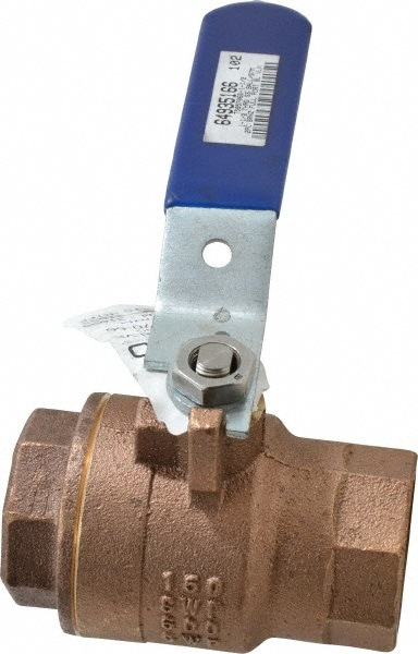 NIBCO NL951HC Standard Manual Ball Valve: 1-1/2" Pipe, Full Port Image