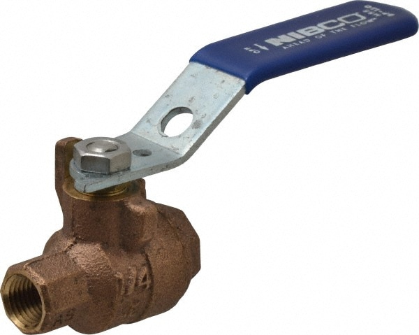 NIBCO NL95H04 Standard Manual Ball Valve: 1/4" Pipe, Full Port Image