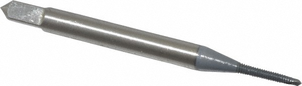 OSG 1200002 Spiral Point Tap: #0-80, UNF, 2 Flutes, Plug, 3B, High Speed Steel, elektraLUBE Finish Image