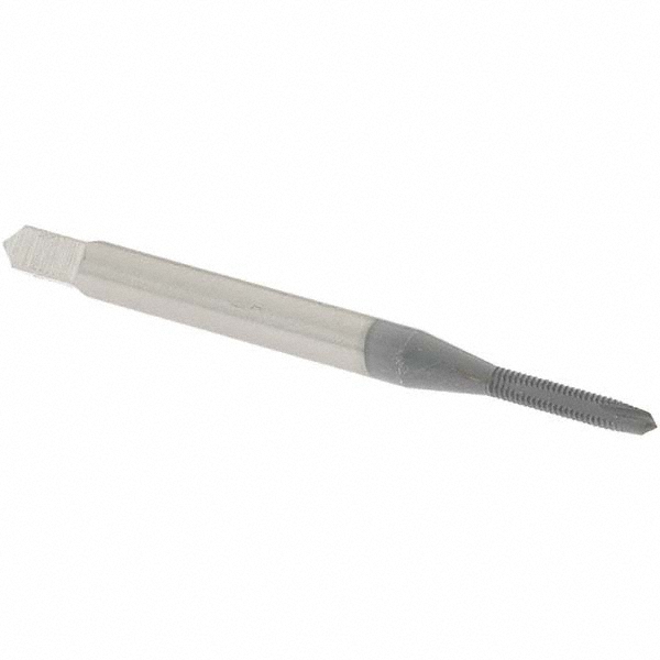 OSG 1205402 Spiral Point Tap: #1-72, UNF, 2 Flutes, Plug, 2B, High Speed Steel, elektraLUBE Finish Image