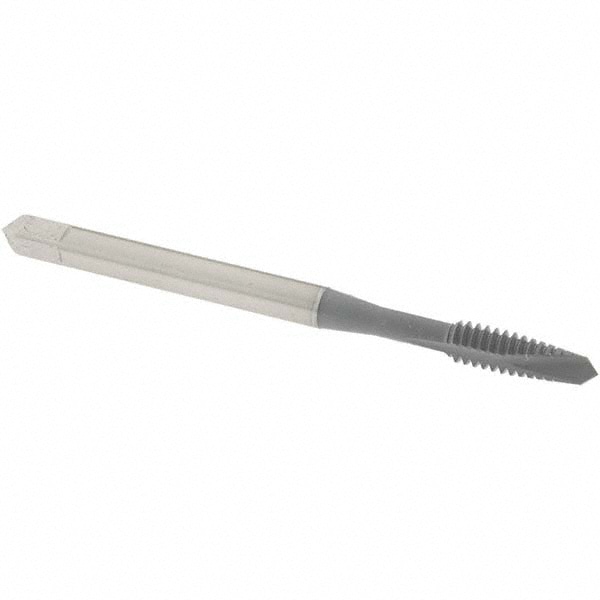 Osg Spiral Point Tap: #8-32 UNC, 2 Flutes, Bottoming, 2B Class of Fit, High Speed Steel, elektraLUBE Coated - 3/4 Thread Length, Right Hand, H3 1212902