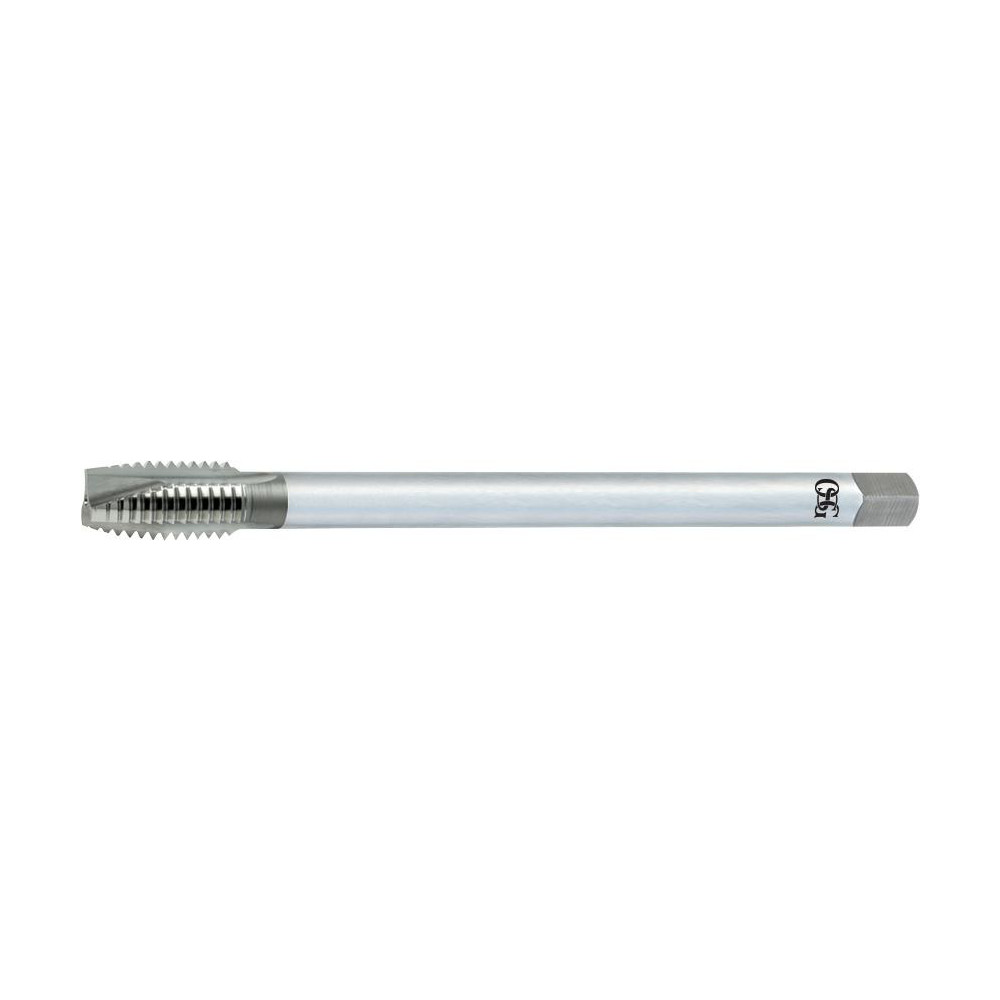 Extension Tap: 1/4-20, 2 Flutes, H3, elektraLUBE Finish, High Speed Steel, Spiral Point - Plug, 6" OAL, 3B Class of Fit