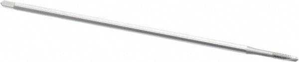 Extension Tap: 8-32, 2 Flutes, H3, Bright/Uncoated, High Speed Steel, Spiral Point