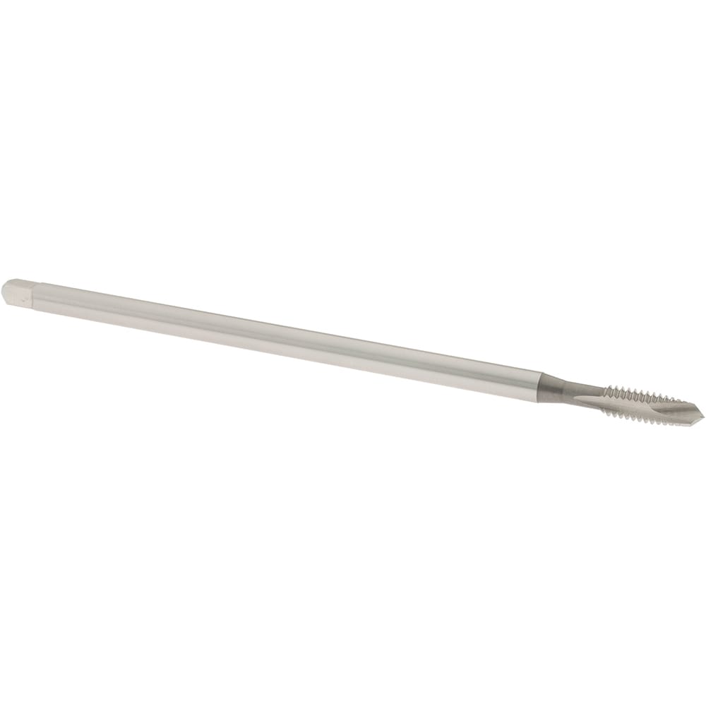 Extension Tap: 1/4-20, 2 Flutes, H3, Bright/Uncoated, High Speed Steel,  Spiral Point