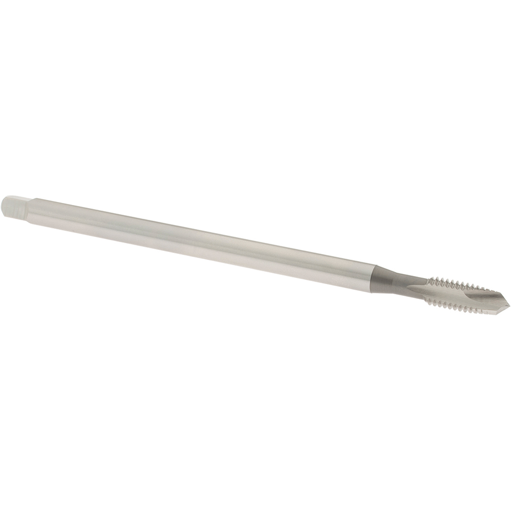Extension Tap: 5/16-18, 2 Flutes, H3, Bright/Uncoated, High Speed Steel, Spiral Point