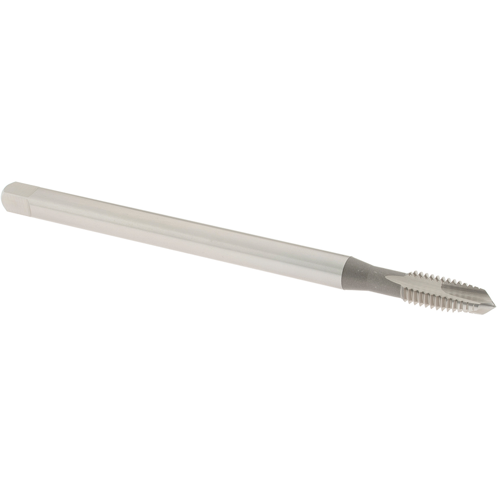 Extension Tap: 3/8-16, 3 Flutes, H3, Bright/Uncoated, High Speed Steel, Spiral Point