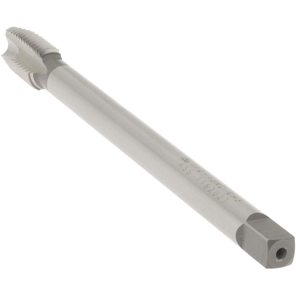 Thread Size 1/2-13 Plug High Speed Steel UNC Overall Length 3.3700 OSG Straight Flute Tap 
