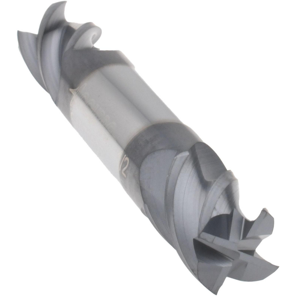 Accupro Square End Mill 1/2" Dia, 5/8" LOC, 4 Flute, Solid Carbide