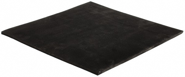 USA Sealing RS-N70TXT-12 Sheet: Neoprene Rubber, 1/4" Thick, 12" Wide, 12" Long, Black Image