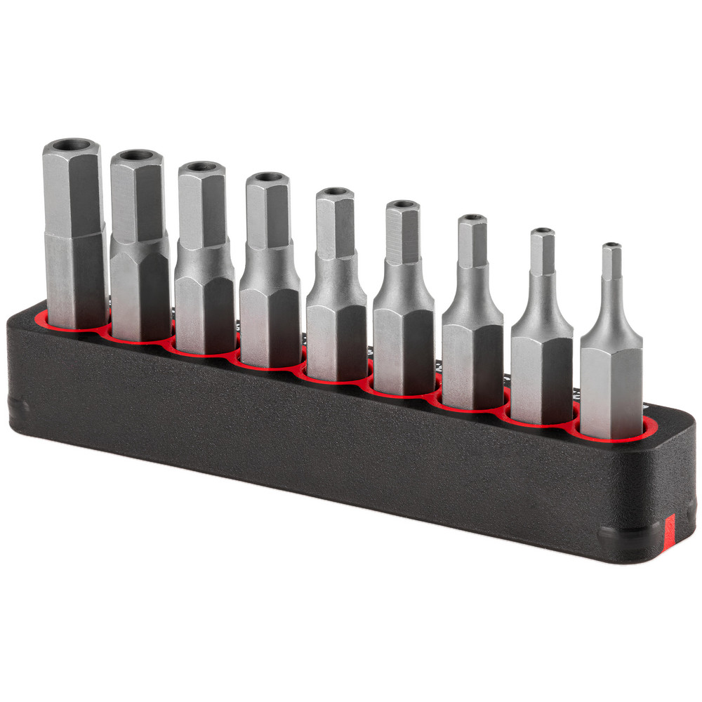 Point Hex Bit Tekton - Screwdriver Bit Sets: Set Type: Security Hex; Tip Type: Hex ...