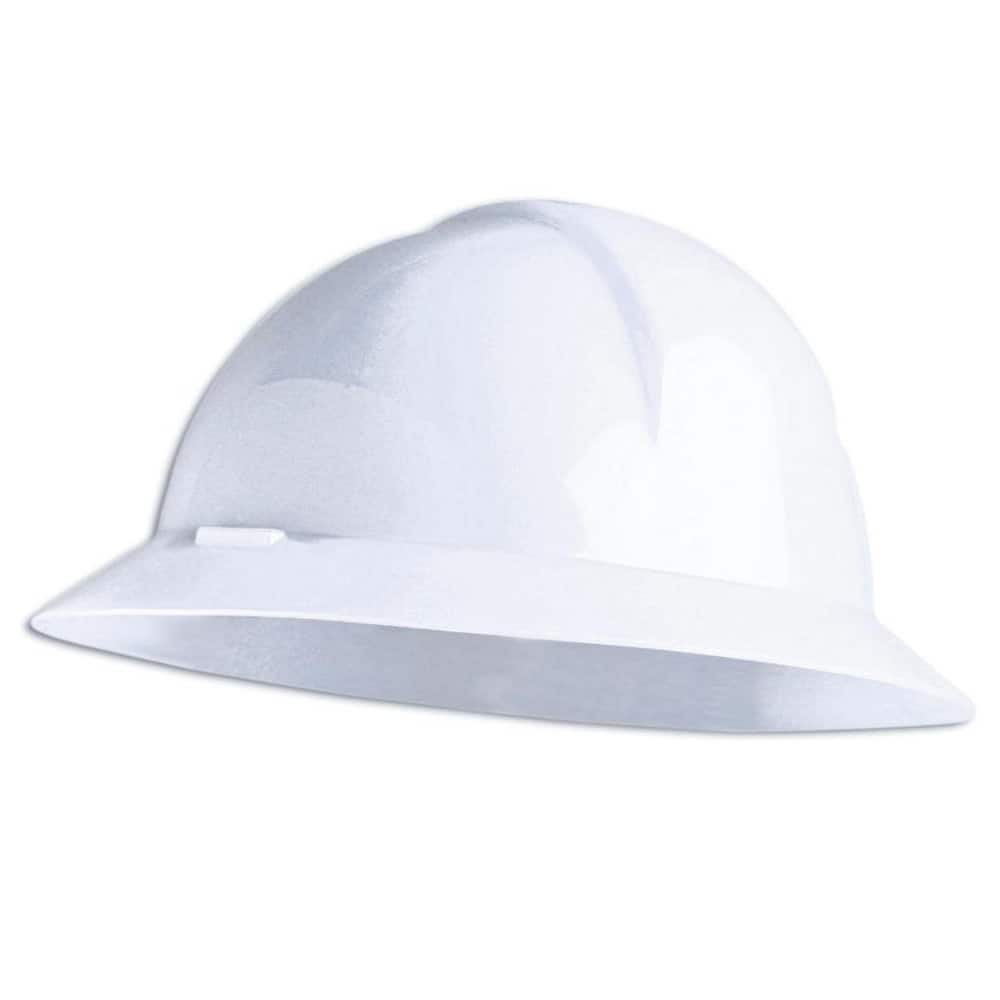 Hard Hats; Hard Hat Style: Full Brim ; Type: Full Brim ; Adjustment Type: Ratchet ; Application: Impact Resistant ; Material: HDPE ; ANSI Type: II