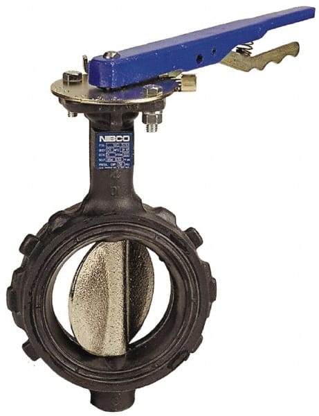 NIBCO - 8" Pipe, Wafer Butterfly Valve - 88044995 - MSC Industrial Supply