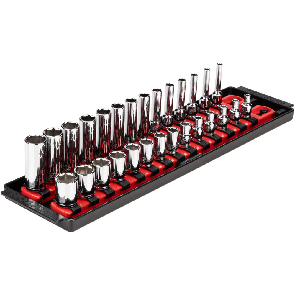 Tekton - Socket Set: 28 Pc, 1/4