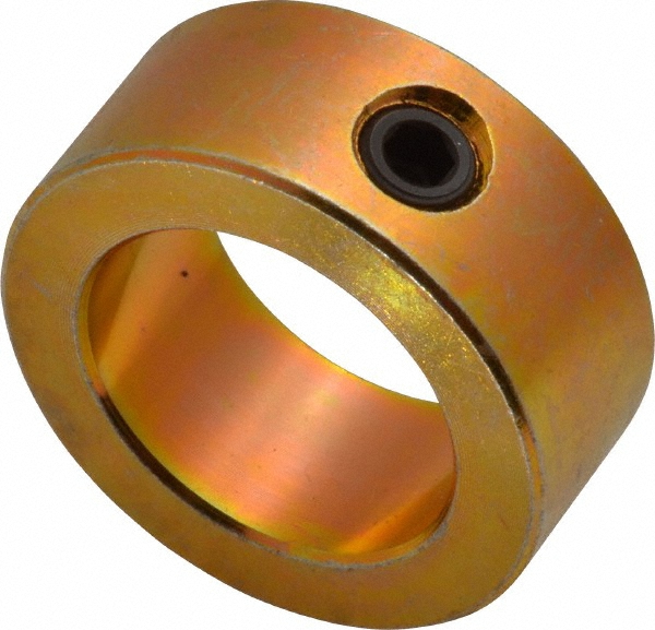 Climax Metal Products 1" Bore, Steel, Set Screw Solid Set Screw