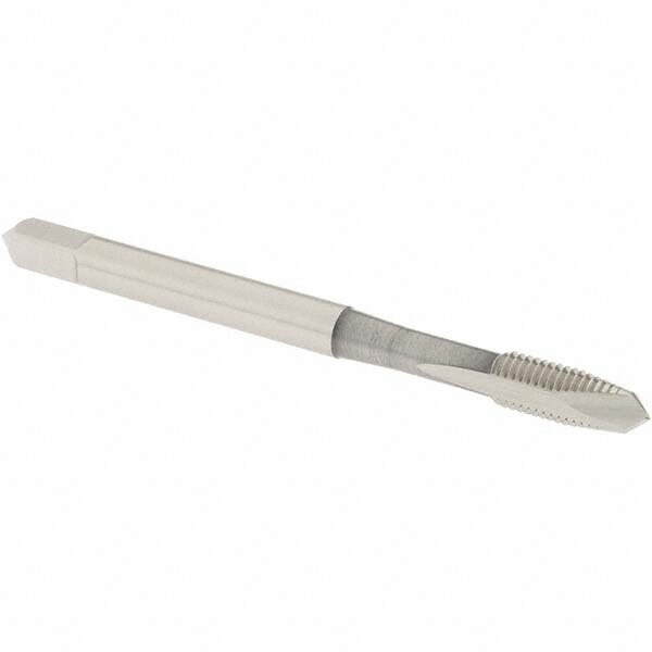 Spiral Point STI Tap: #6-40 UNF, 2 Flutes, Plug, High Speed Steel, Bright/Uncoated