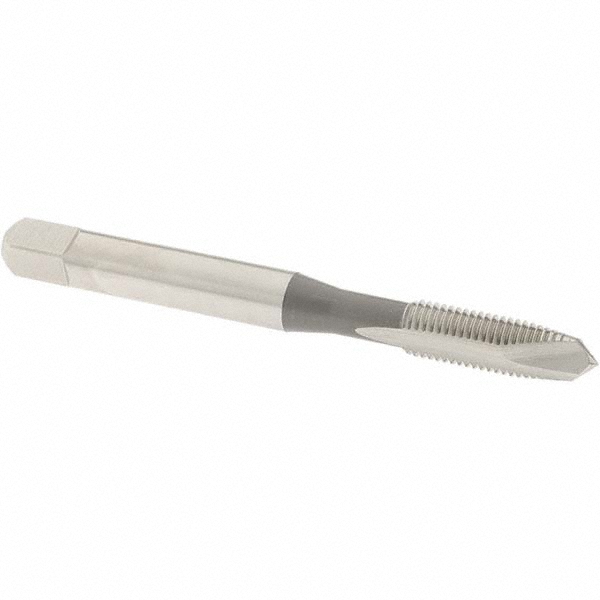 Spiral Point STI Tap: #10-32 UNF, 2 Flutes, Plug, High Speed Steel, Bright/Uncoated